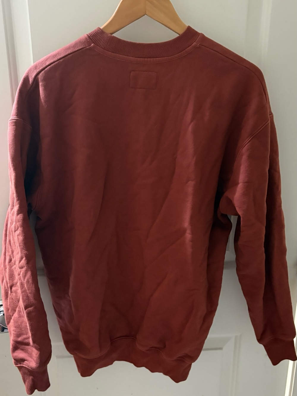 Sunday Best Women's Crewneck Sweatshirt in Rust